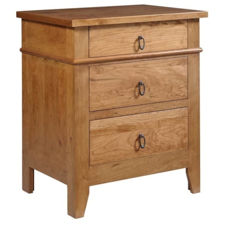 3-Drawer Nightstand