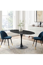 Modway Lippa 40" Square Dining Table