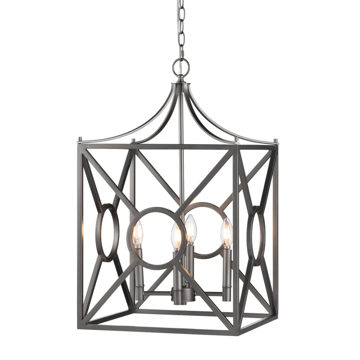 Fisk 4 Light Square Lantern