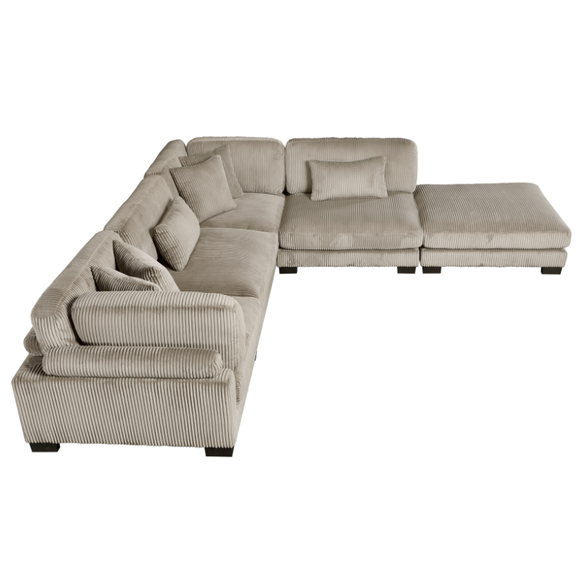 Homelegance Traverse 5-Piece Sectional Sofa