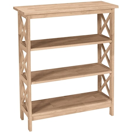 36" X-Sided Bookcase