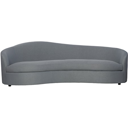 Moderne Left Arm Sofa Without Pillows