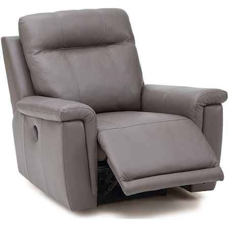 Westpoint Causal Rocker Recliner with Pillow Top Arms