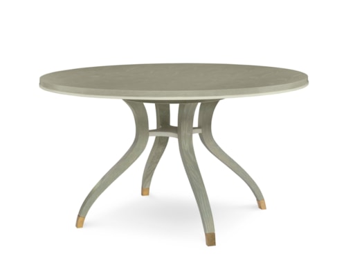 Transitional 54" Round Dining Table