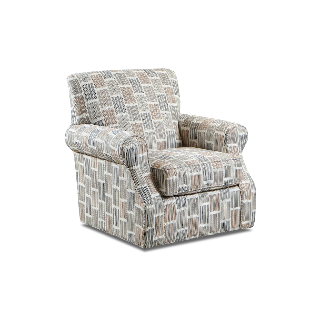 Fusion Furniture 4250 BRI BLUESTONE Swivel Chair