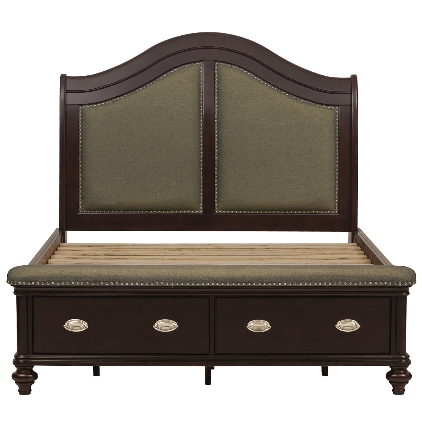 Queen Sleigh Storage Bed
