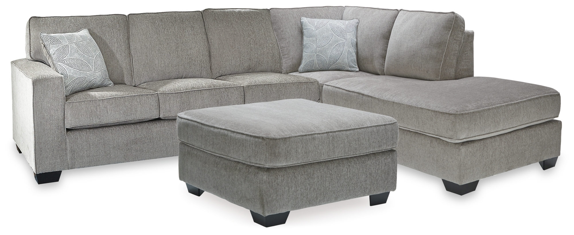 2-Piece Sleeper Sectional And Ottoman