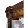 Pulaski Furniture Curios Living Room End Curio Cabinet