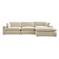 3-Piece Modular Sectional with Chaise