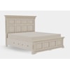 Mavin Longmeadow King Panel Bed Both Drawerside