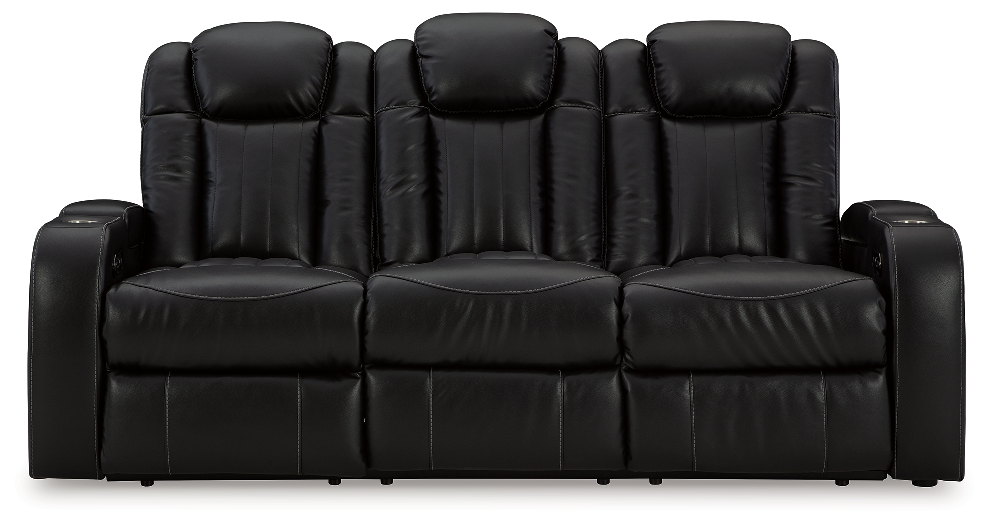 Pwr Rec Sofa With Adj Headrest
