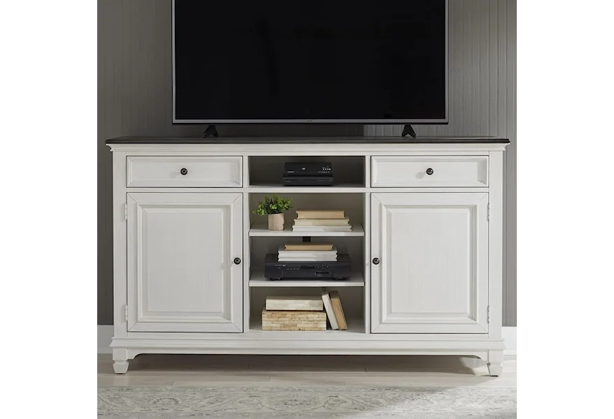 Allyson Park 68" Highboy TV Console by Liberty Furniture at Van Hill Furniture