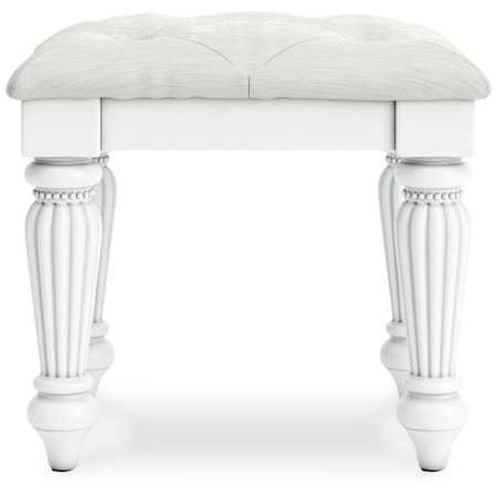 Vanity Upholstered Stool