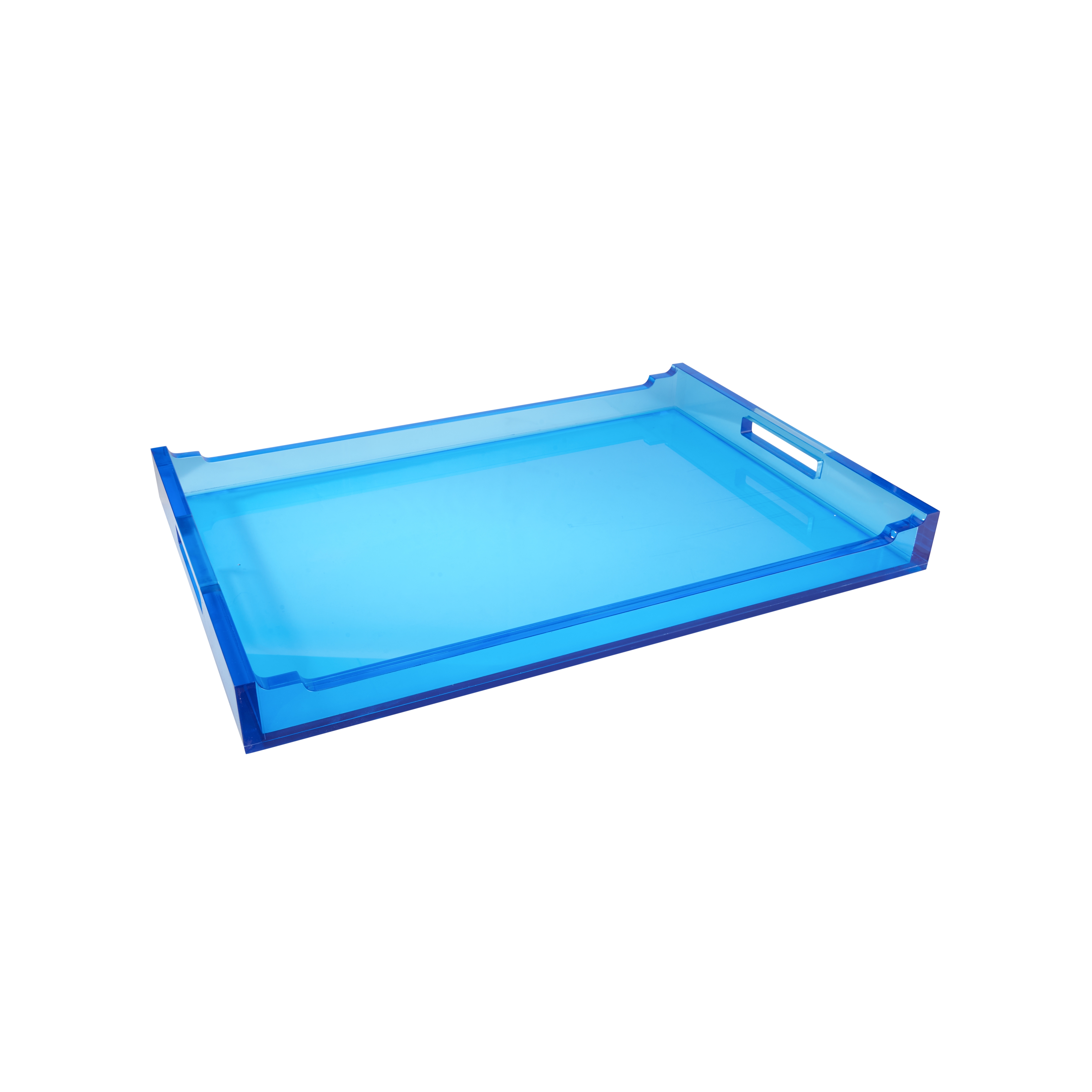 Chelsea House Jamie Merida Charles Acrylic Tray - Blue