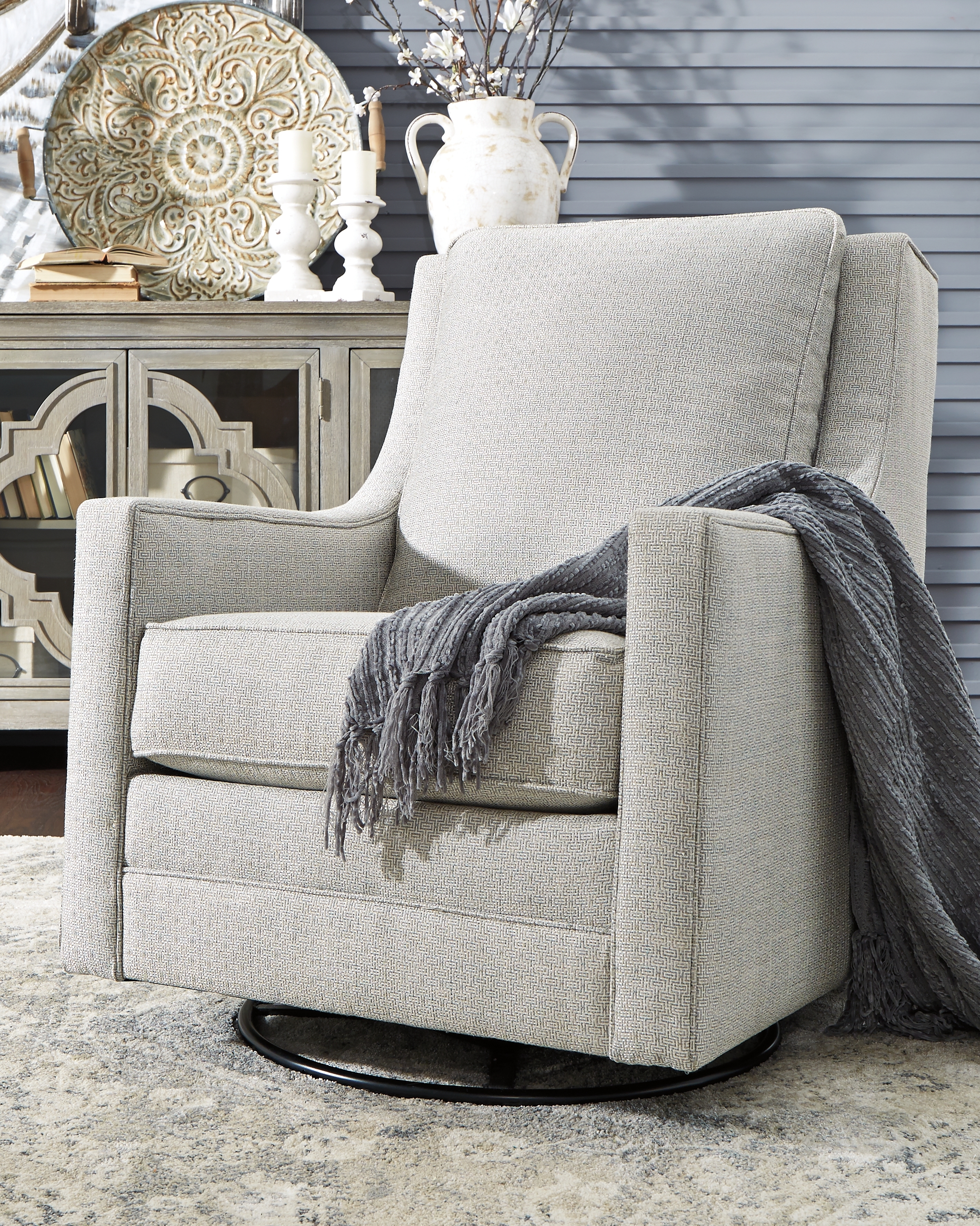 Swivel Glider Accent Chair