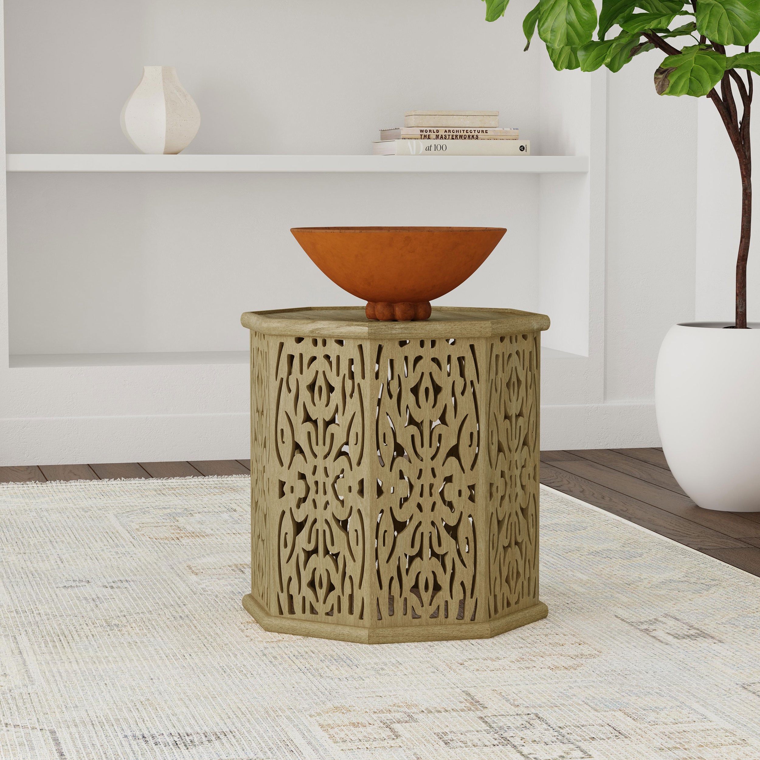 Coaster Torres Torres Octagonal Side Table