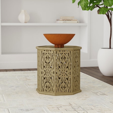 Torres Octagonal Side Table