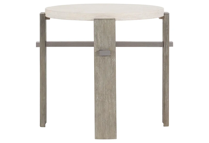 Foundations Side Table by Bernhardt at Darvin Furniture