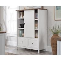 Farmhouse Storage Cabinet with File Drawers