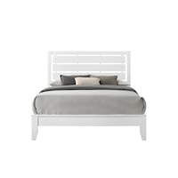 Contemporary Queen Panel Bed