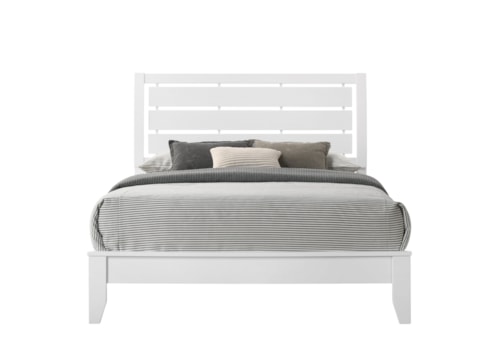 Contemporary Queen Panel Bed