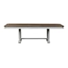 Liberty Furniture Abbey Park Rectangular Trestle Table