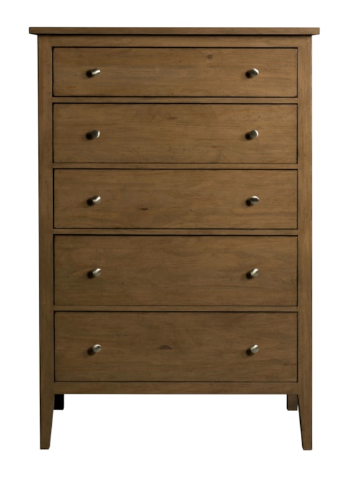 Traditional 5-Drawer Bedroom Chest