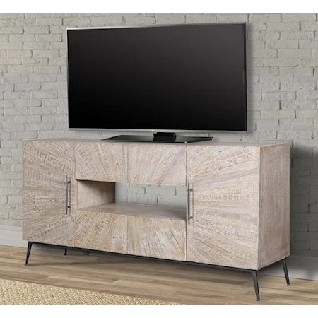 Transitional 69 in. TV Console