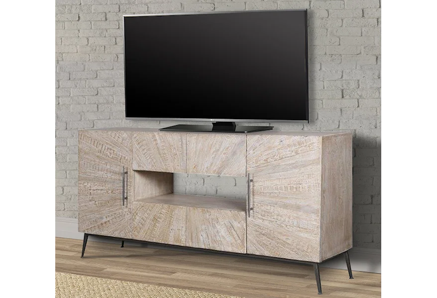 Crossings Monaco TV Console by Paramount Furniture at Reeds Furniture