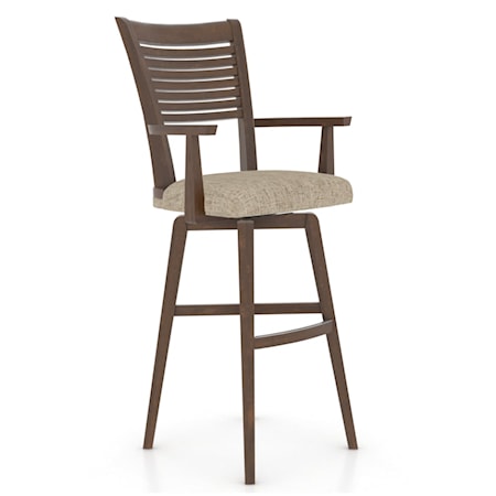30" Swivel Stool with Arms