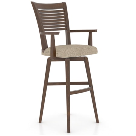30" Swivel Stool with Arms