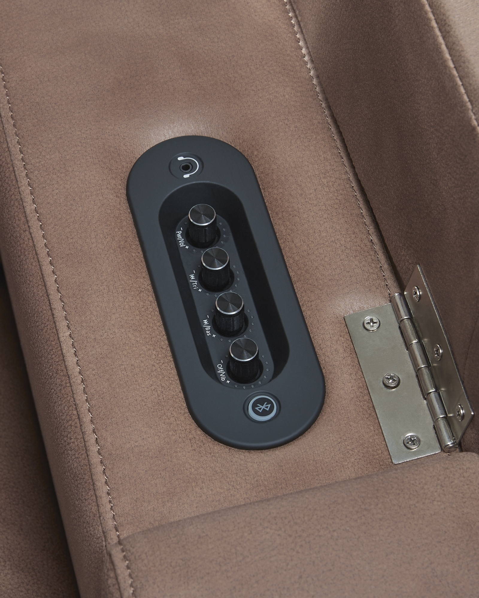 Signature Design by Ashley Lorrenton Glider Pwr Rec W/Audio System