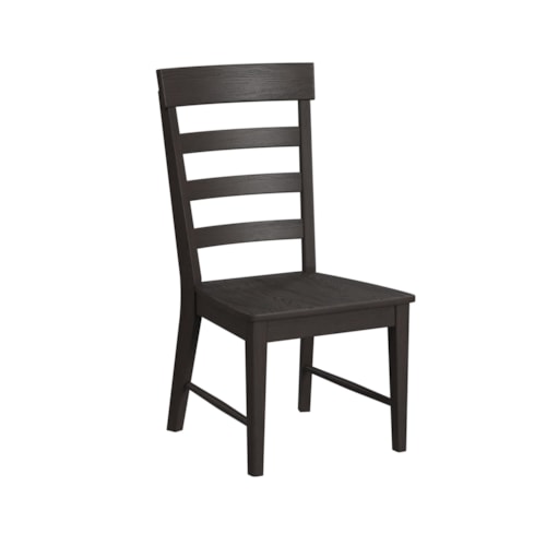 Contemporary Ladder Back Side Chair