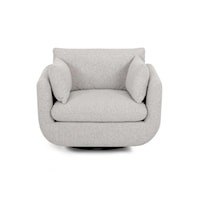 Contemporary Swivel Accent Chair