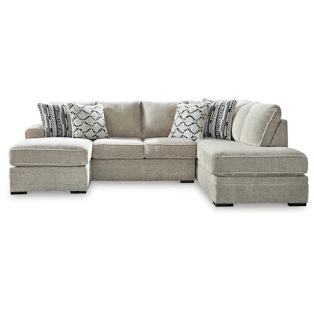 2-Piece Sectional With Chaise