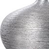 Uttermost Accessories Gatsby Silver Ribbed Bottles, S/2