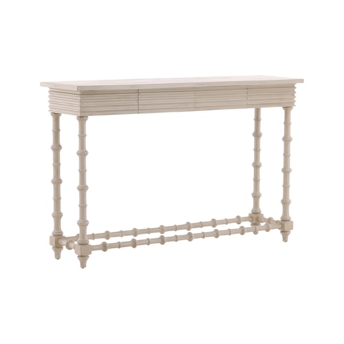 Contemporary 2-Drawer Console Table