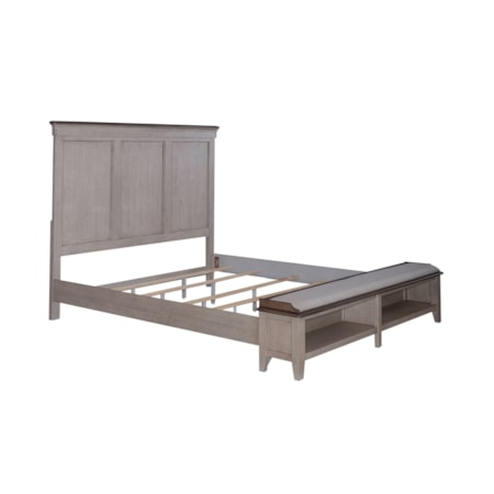 King Storage Bed