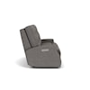 Flexsteel Devon Power Reclining Sofa with Power Headrests