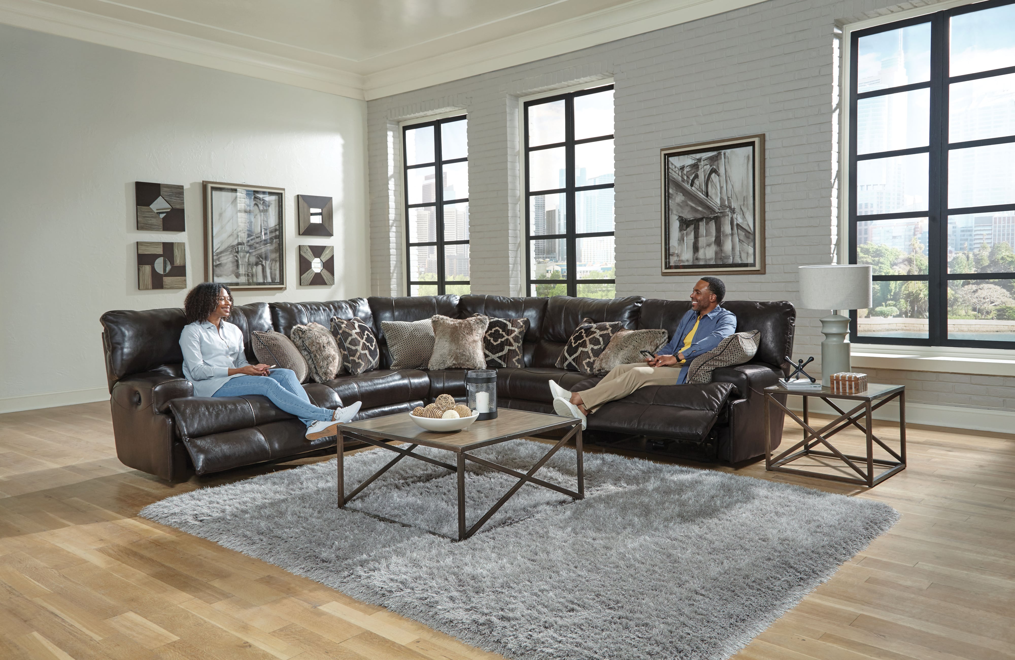 5-Piece Reclining Sectional Sofa