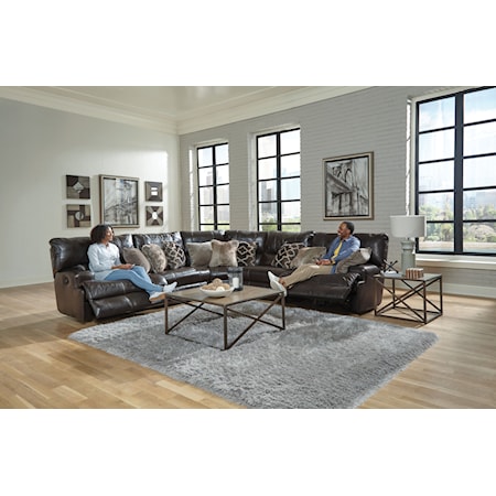 5-Piece Reclining Sectional Sofa