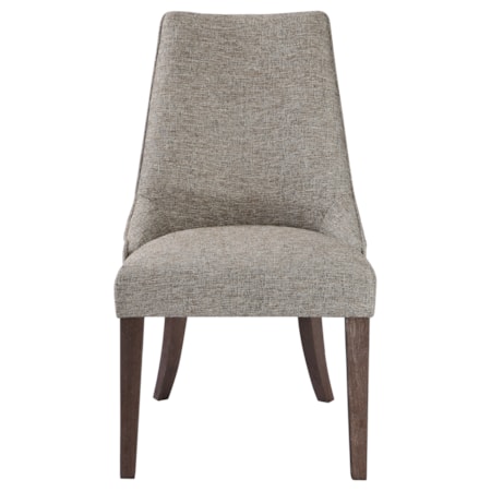 Daxton Earth Tone Armless Chair