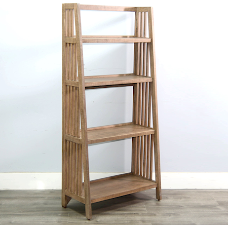 Desert Rock 60"H Folding Bookcase