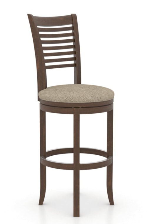 Transitional Customizable 30" Swivel Stool