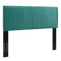 Channel Tufted Performance Velvet Twin Headboard