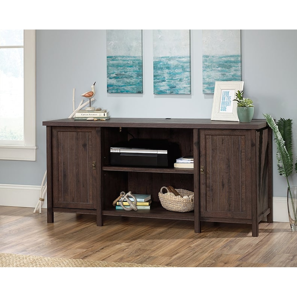 Sauder Costa 2-Door Home Office Credenza