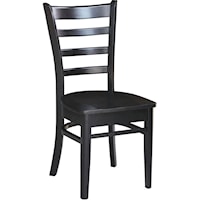 Transitional Emily Dining Chair in Black