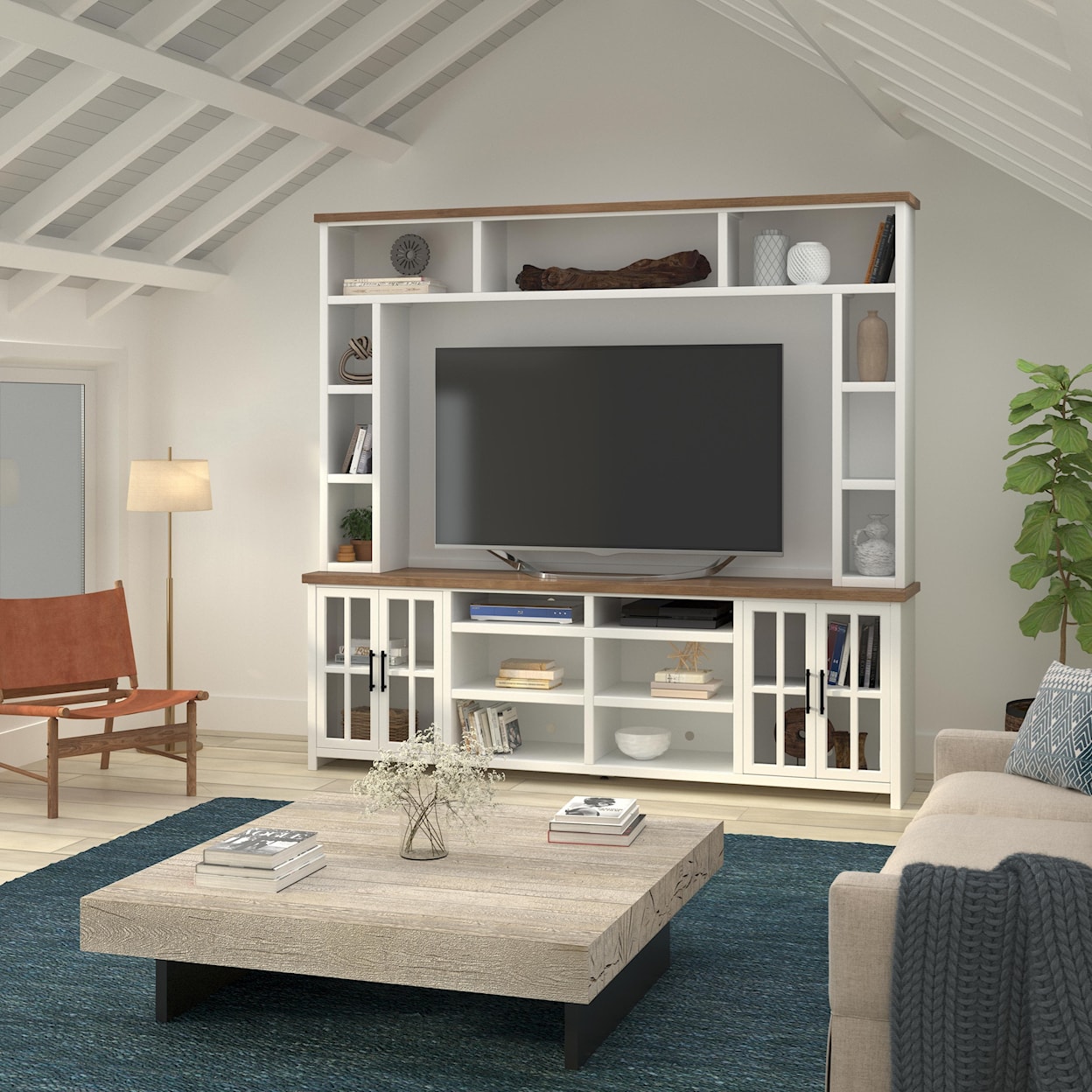 Legends Furniture Hampton Entertainment Wall Unit