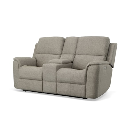 Reclining Console Loveseat