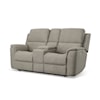 Flexsteel Henry Reclining Console Loveseat